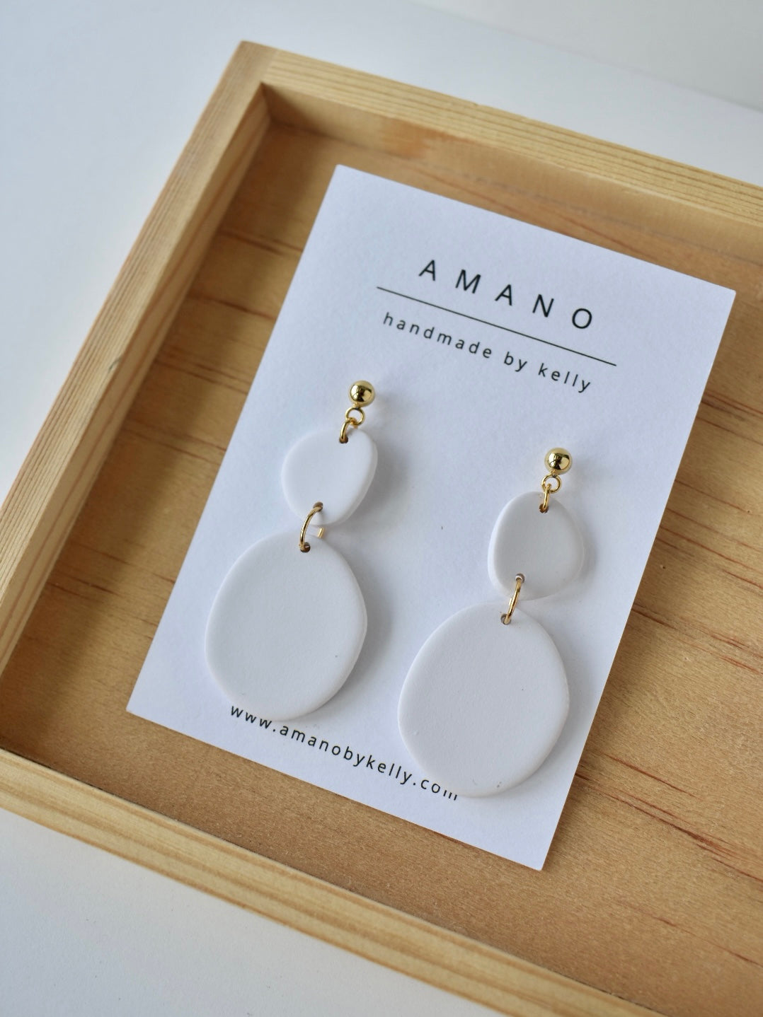 Leif - Clay Earrings